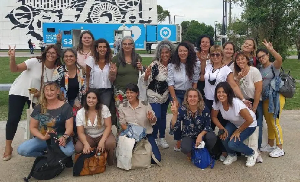 Concejalas de Patagones participaron del Encuentro Federal de Mujeres del país en Tecnópolis