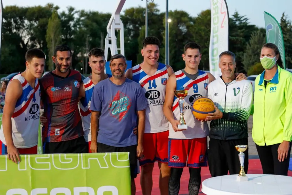 Liga 3x3: los campeones fueron Depo Viedma y San Martín
