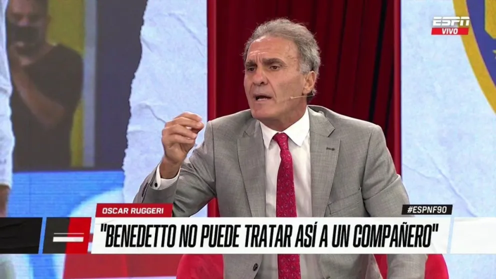 Video: Ruggeri opinó sobre el cruce Benedetto-Almendra
