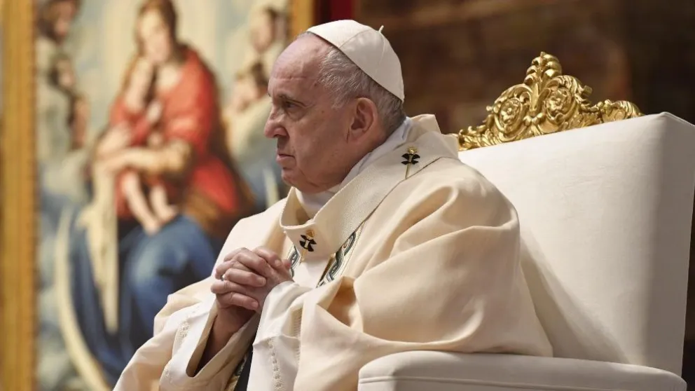 El papa Francisco pidió perdón a Dios en nombre de la humanidad por Ucrania