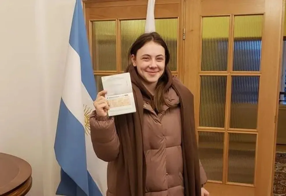 Quién es Yaryna, la ucraniana que recibió una visa humanitaria para refugiarse en Argentina