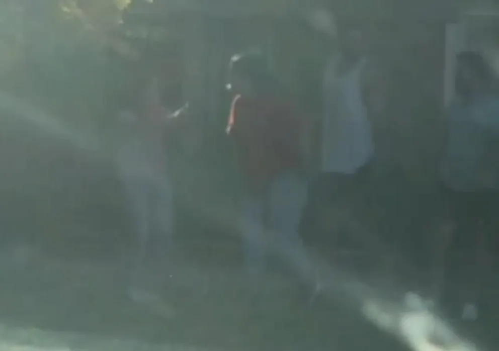 Video: así fue la agresión tras el choque en Hilario Lagos y Saavedra