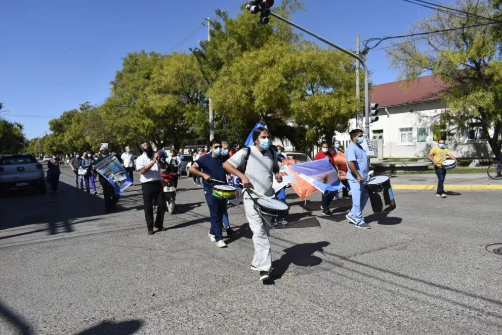 "La lucha se intensificará", adelantaron  los trabajadores de la Salud