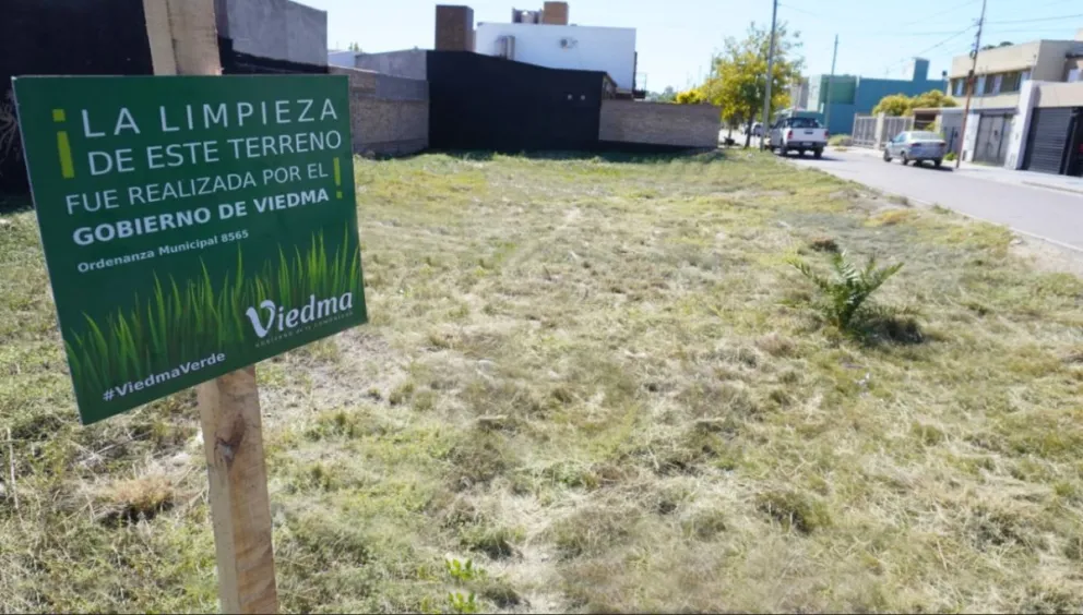 Continúan los operativos de limpieza forzosa de baldíos