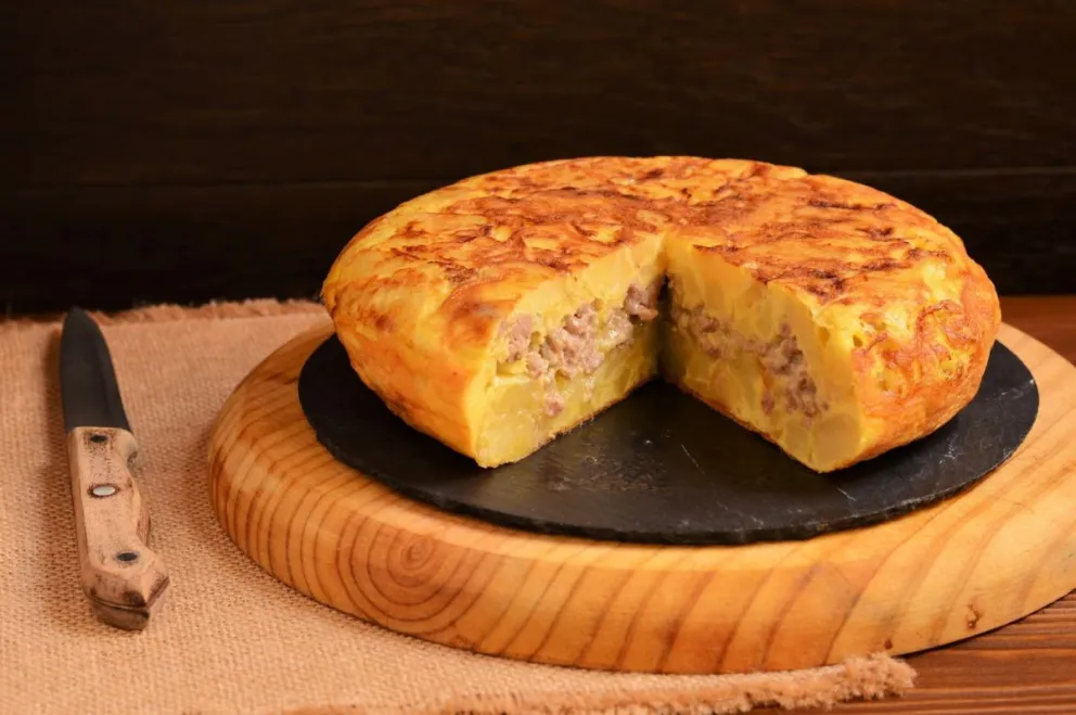 Para salir del apuro: cómo preparar una tortilla de carne picada