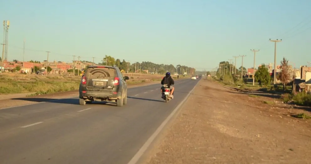 Gravísimo: el joven motociclista accidentado en la Ruta 1 quedó en coma inducido
