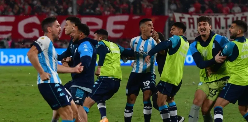 Sobre el final Racing se quedó con el clásico de Avellaneda