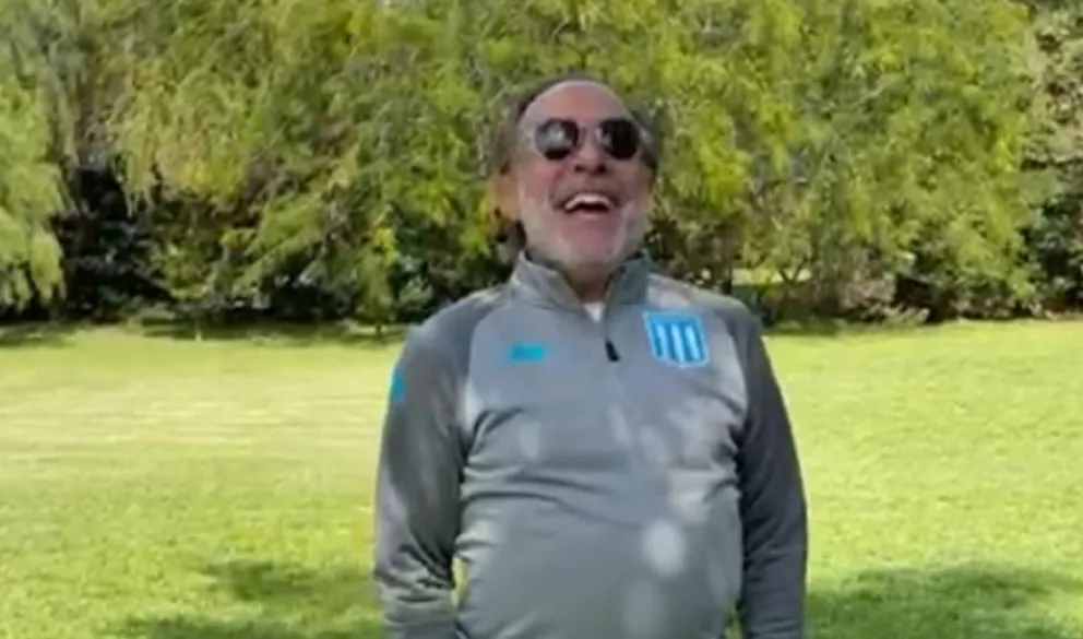 Video: Francella volvió con su tradicional gastada para Independiente