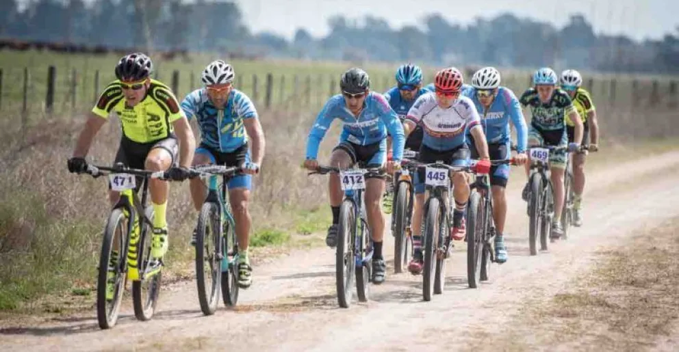 Una competencia de rural bike en homenaje a los héroes de Malvinas