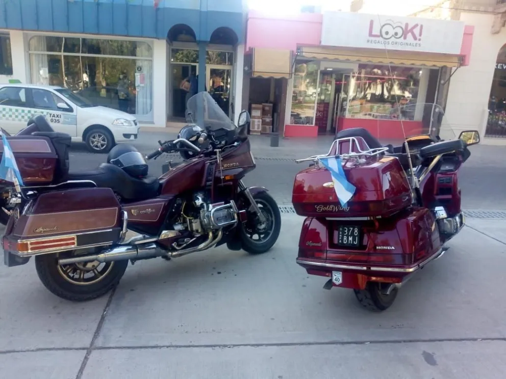Las Gold Wing, las reinas de las motos están en la Comarca Viedma-Patagones