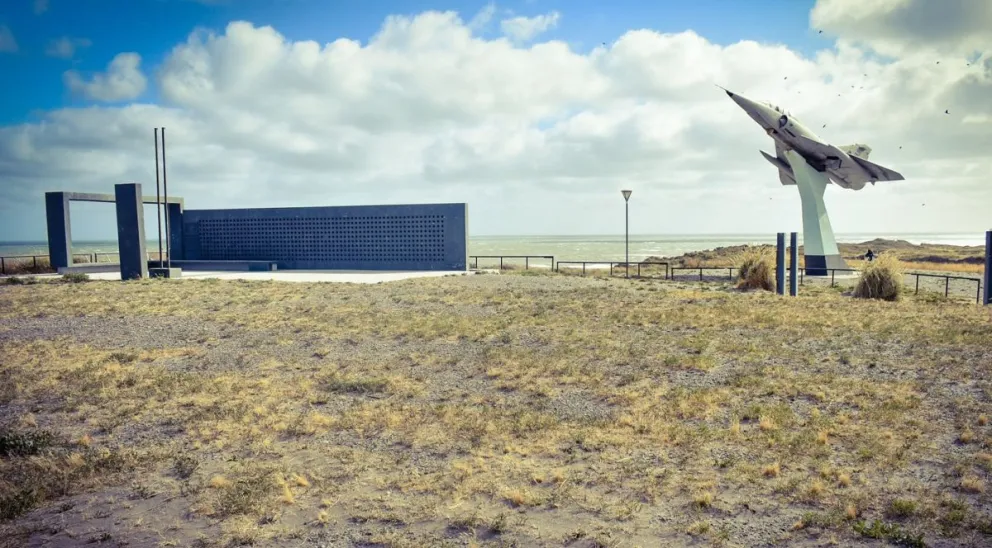 El significativo Memorial Malvinas en El Cóndor: “No es un espacio físico solamente, sino que también habla”