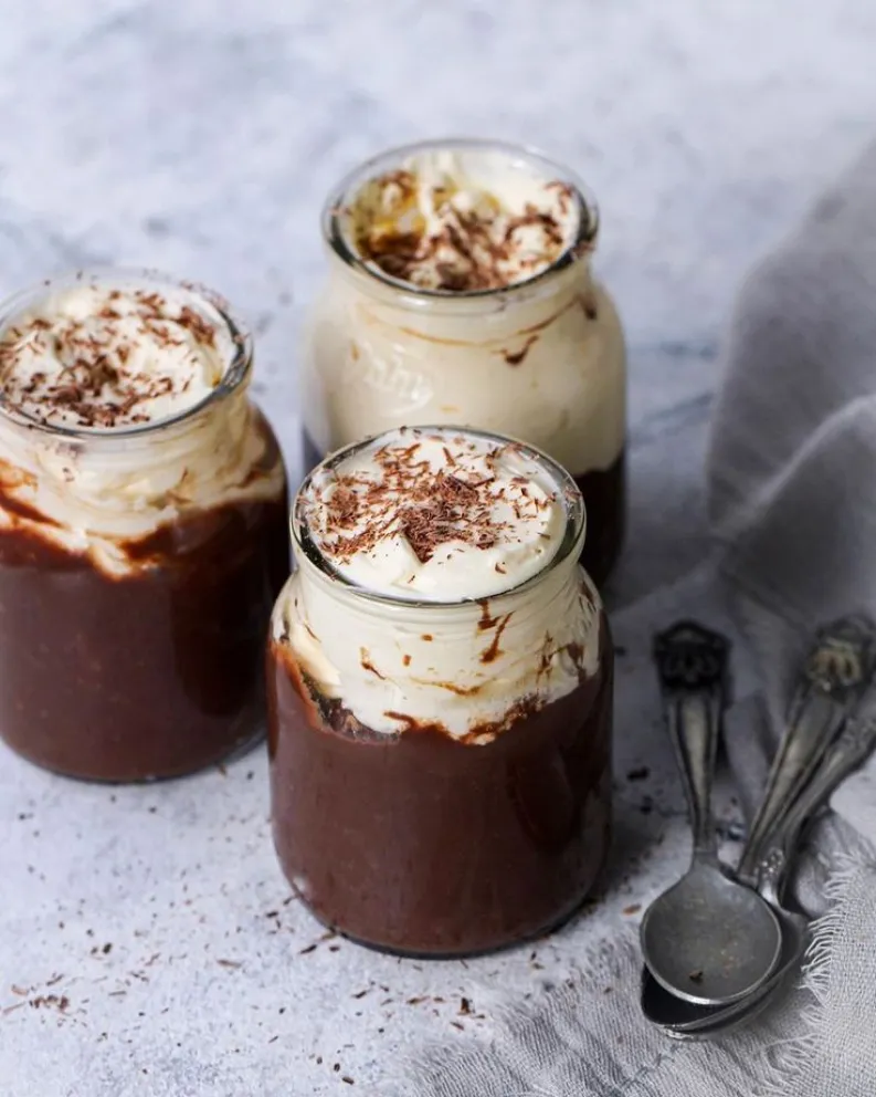 Receta para una tarde de pelis: postre tipo copa serenito casero