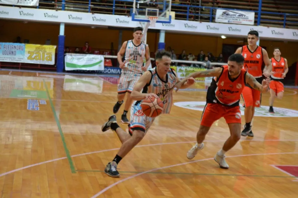 ABVI: triunfo contundente de Depo Viedma sobre San Martín en su debut