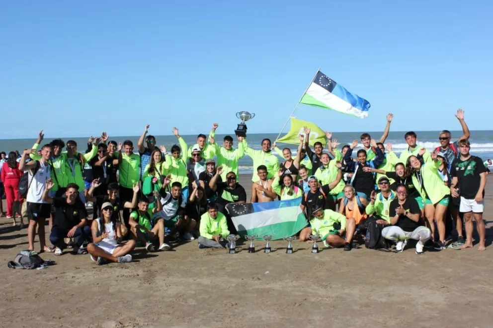 Río Negro fue subcampeón en los juegos nacionales de playa