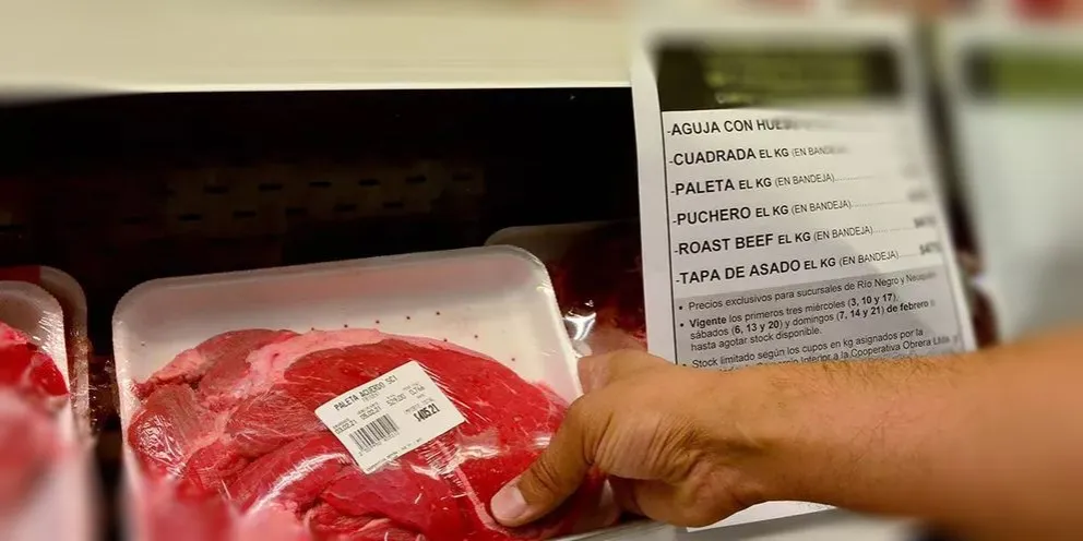 Deberá cumplir un año de prisión por robar carne en un supermercado de Viedma