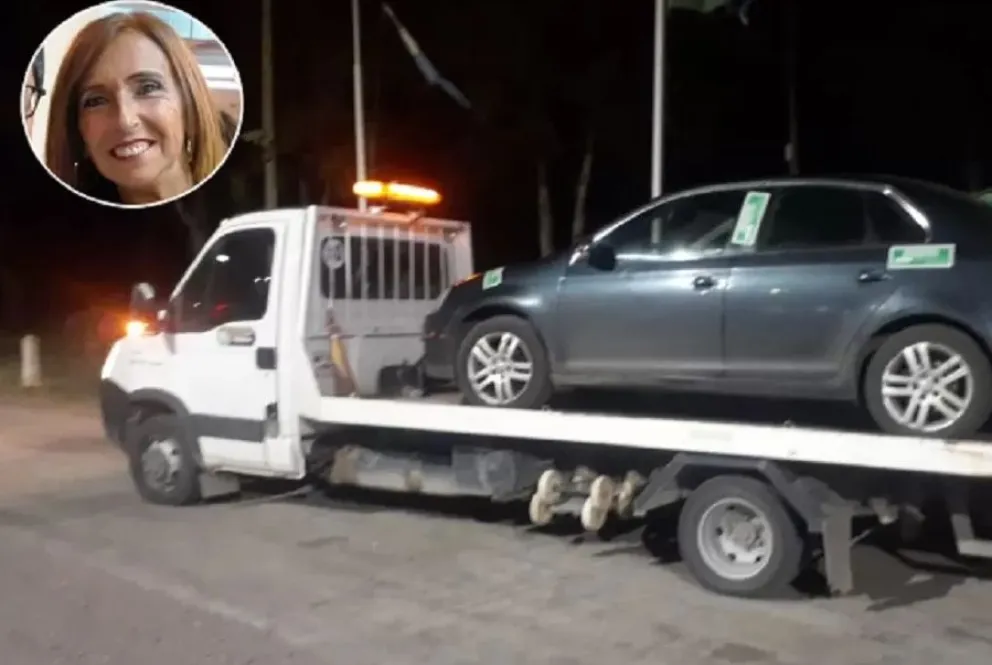 Una jueza protagonizó un escándalo al negarse a entregar su auto en infracción