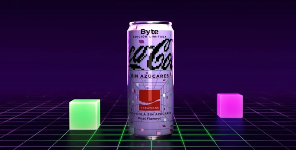 El mundo virtual ya tiene su propia Coca Cola "sabor píxel"