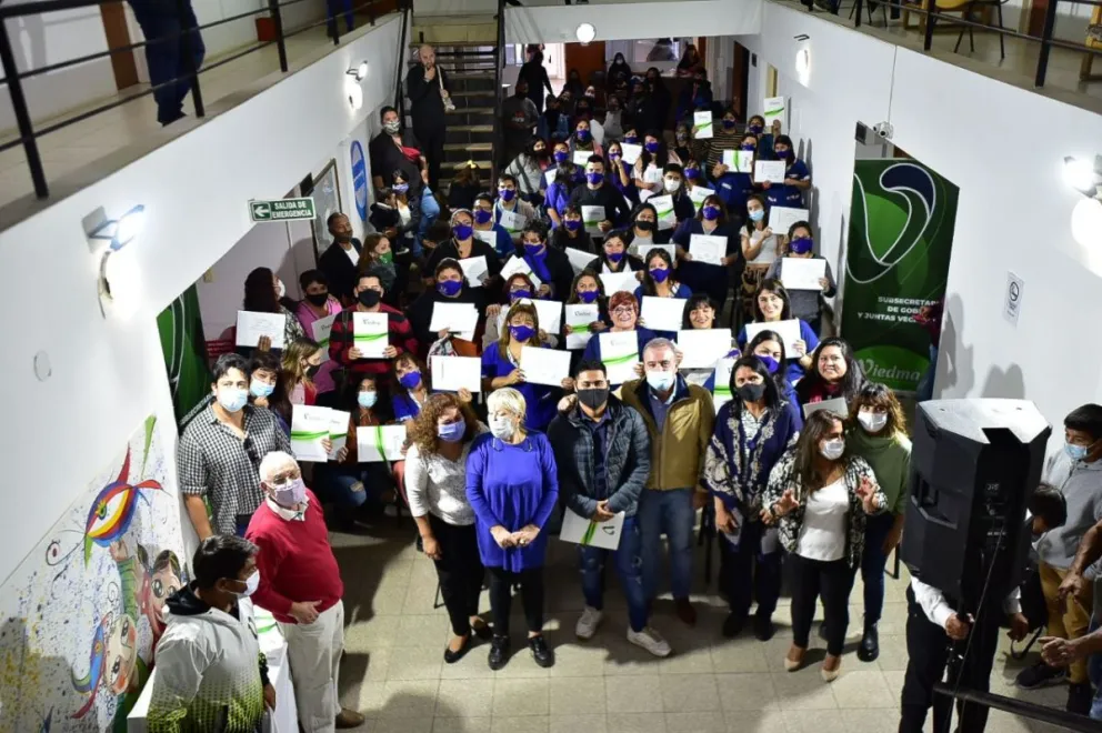 Viedma cuenta con nuevos Cuidadores Domiciliarios