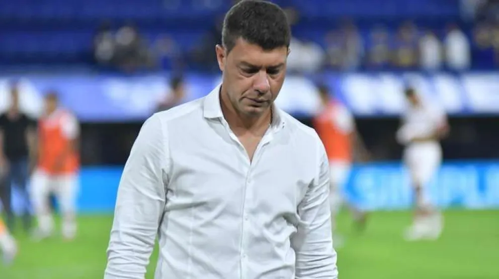 La frase de  Battaglia tras la derrota que enfureció a los hinchas