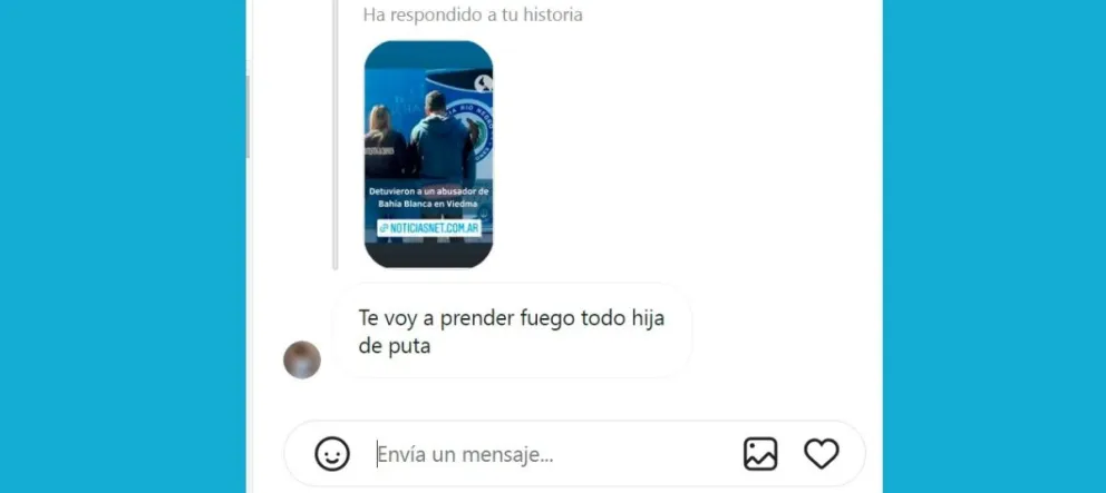 Tras publicar la detención de un abusador, amenazaron a periodistas de Noticias