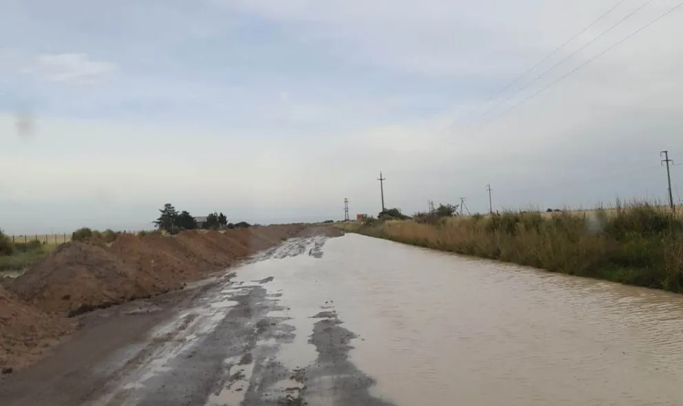 Las lluvias de las últimas horas generaron complicaciones en el camino a San Blas