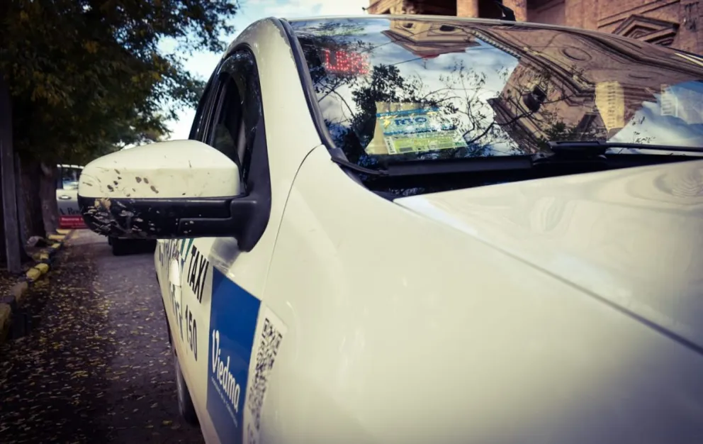 Taxista víctima de la inseguridad. 