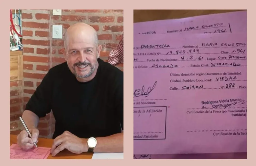 Mario Sabbatella renunció a su afiliación al Justicialismo 