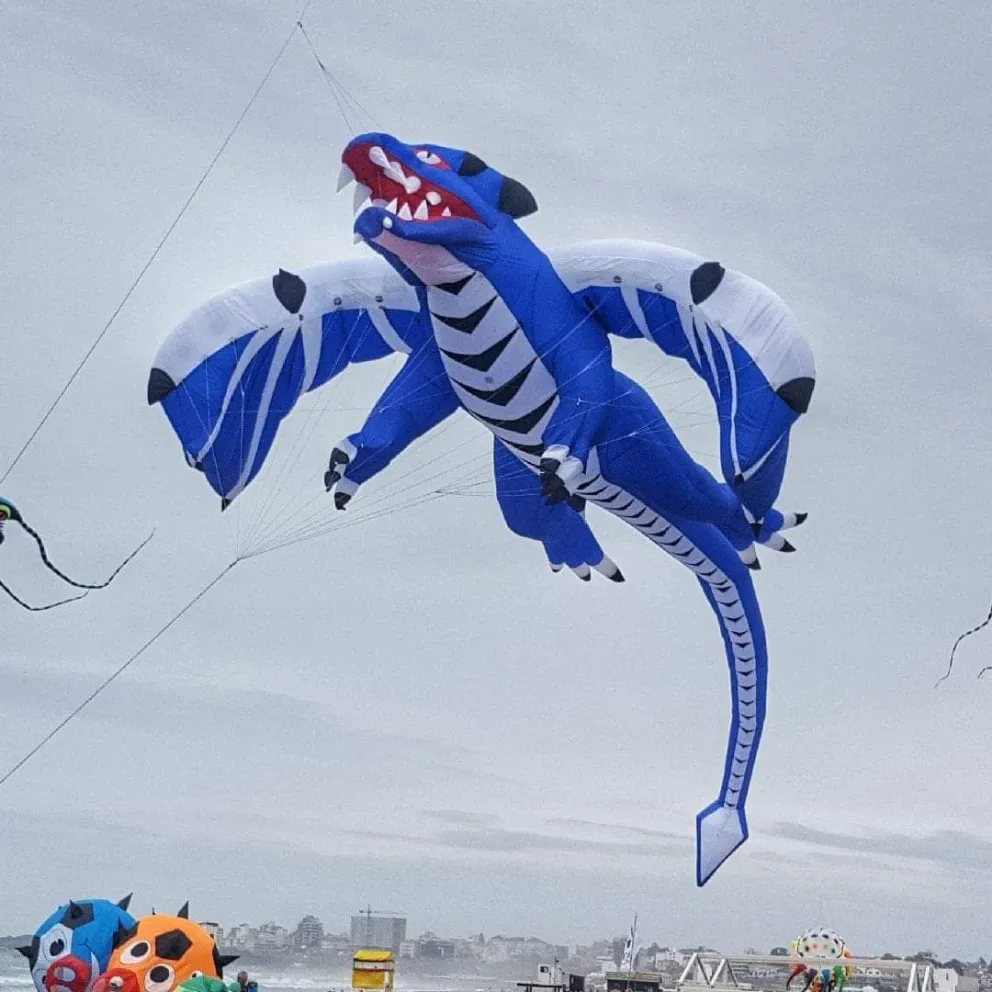 Este finde habrá barriletes gigantes en el cielo de El Cóndor