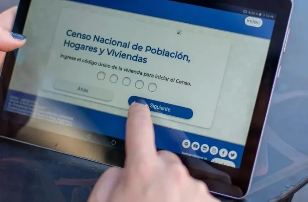 Más de 100.000 personas llenaron el formulario digital del censo en Río Negro