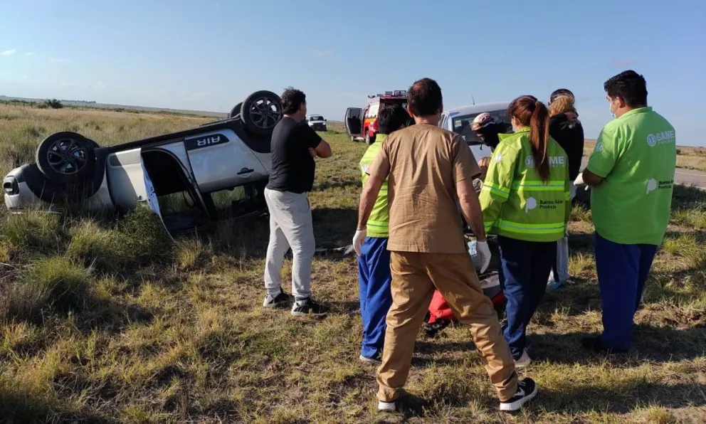 Accidentados de Semana Santa: la mujer fue dada de alta y el hombre mayor sigue internado