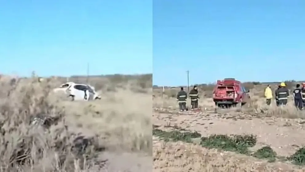 Volcó volviendo de Las Grutas y falleció su mujer