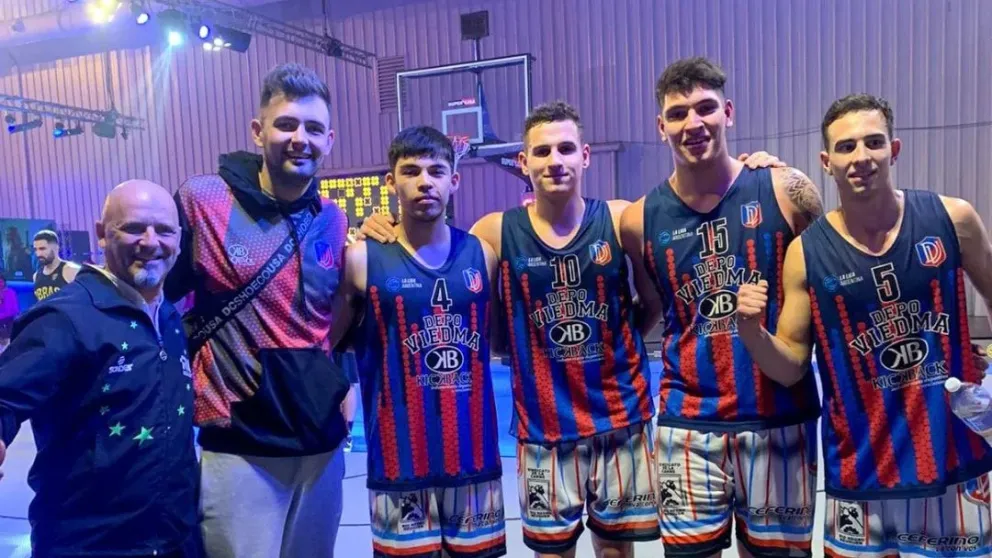 Depo Viedma en podio nacional del 3x3
