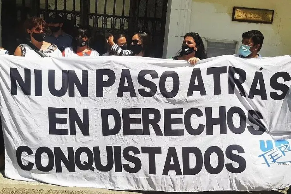Comenzó el paro de 48 horas de Unter 