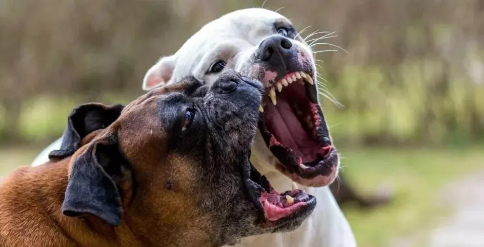 Dos pitbulls mataron a una perrita y lesionaron a una mujer