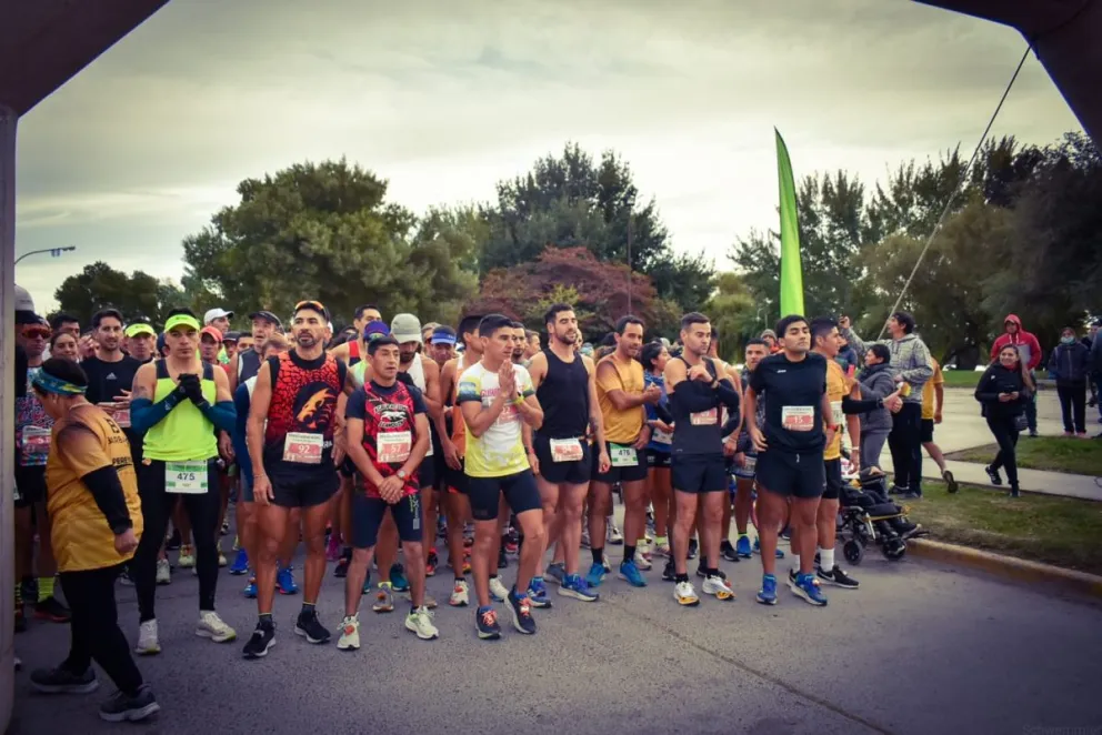 Era su primera vez en 21 km y ganó la media maratón