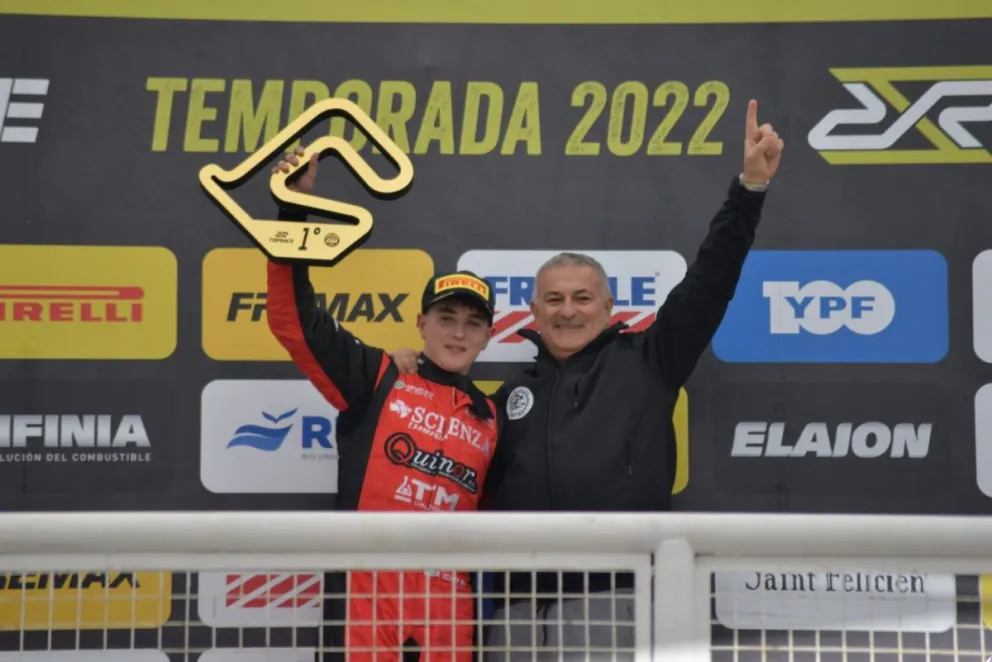 Debut y triunfo en casa: Ochoa fue el "Benjamín" en el Top Race Series