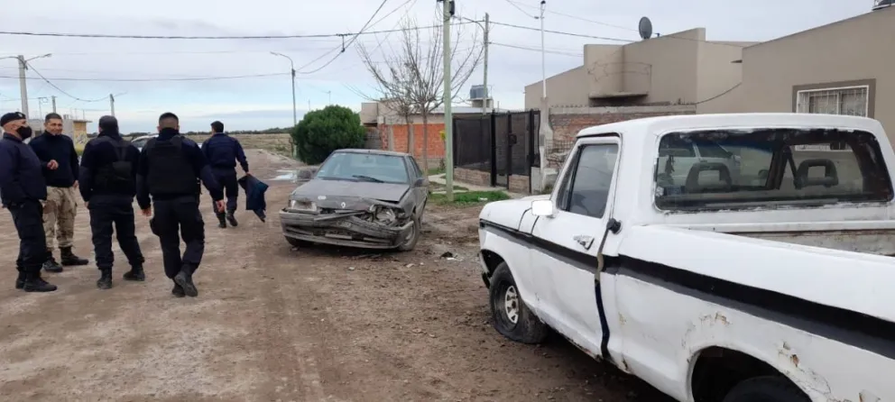 Luego de cinematográfica persecución lograron detener a tres cuatreros