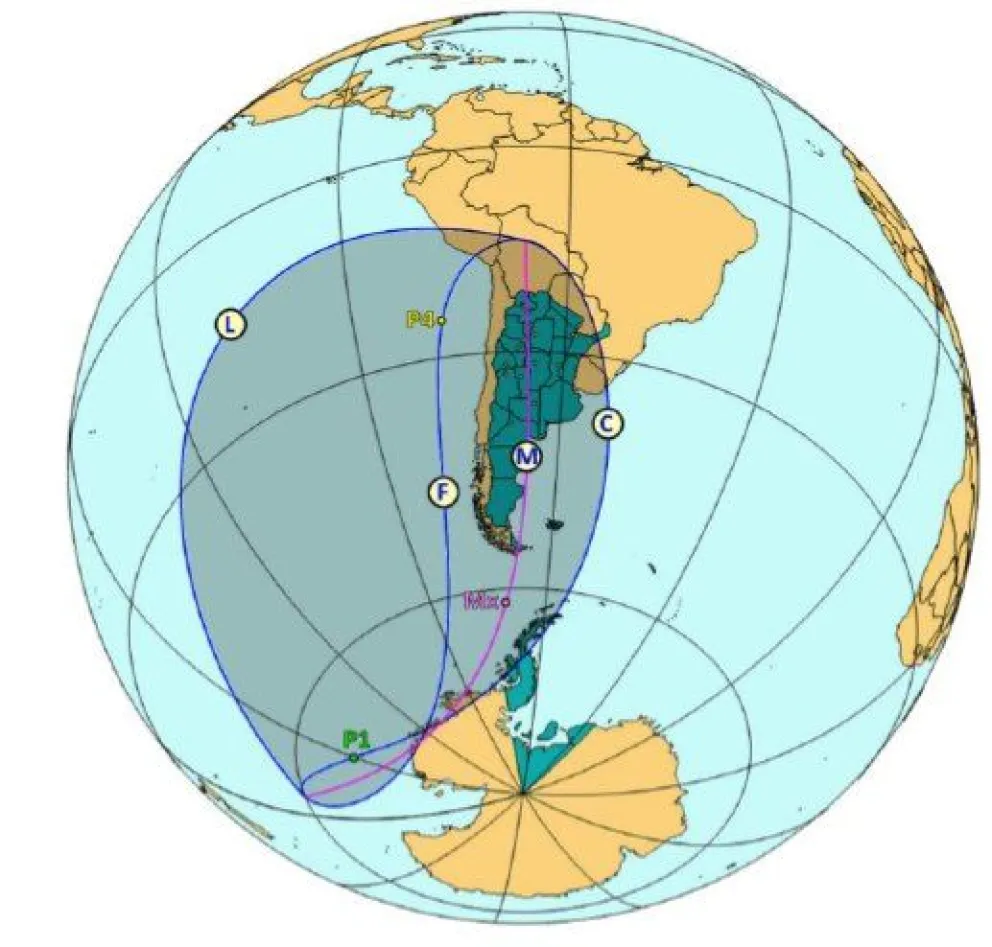 Si el clima lo permite podrá verse un nuevo eclipse en Viedma y Patagones
