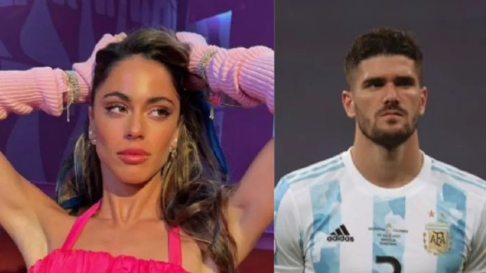 El amor está en el aire: el gesto de Rodri de Paul para Tini en el estreno de su nueva canción “La Triple T”