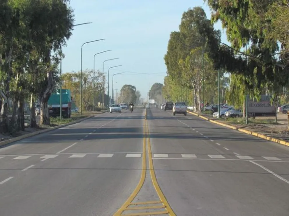 Cada vez falta menos para el ensanche de la avenida Perón en el segundo tramo