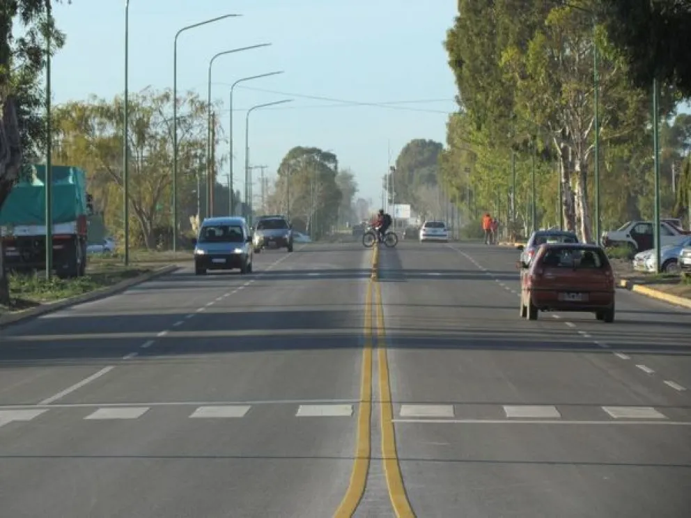 La avenida Perón de Viedma se queda sin luces por la Ley Ómnibus
